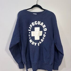 Navy Blue LEE Lifeguard Sweatshirt